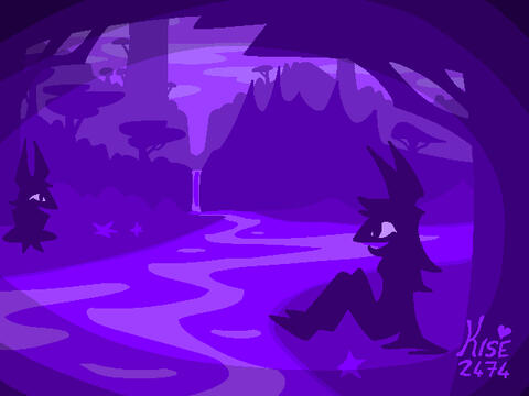 Vibing in Violet